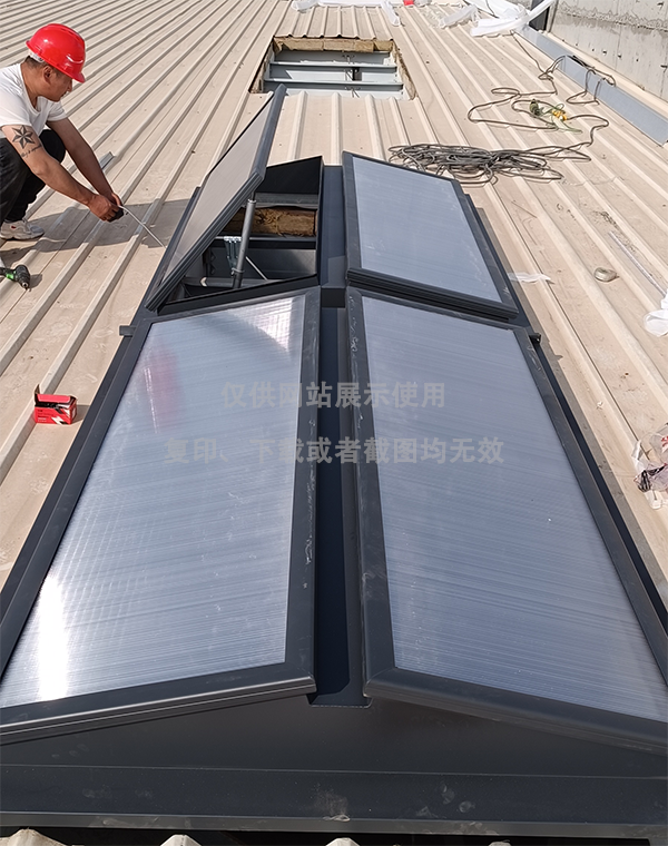 兰州王老吉生产车间甘南排烟天窗