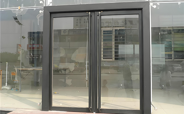 甘南玻璃地弹门