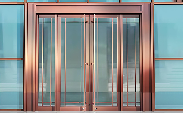 甘南玻璃地弹门