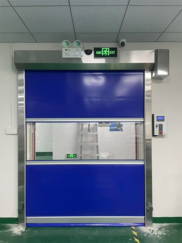 甘南快速甘南卷帘门在冷链物流仓储区的应用实践